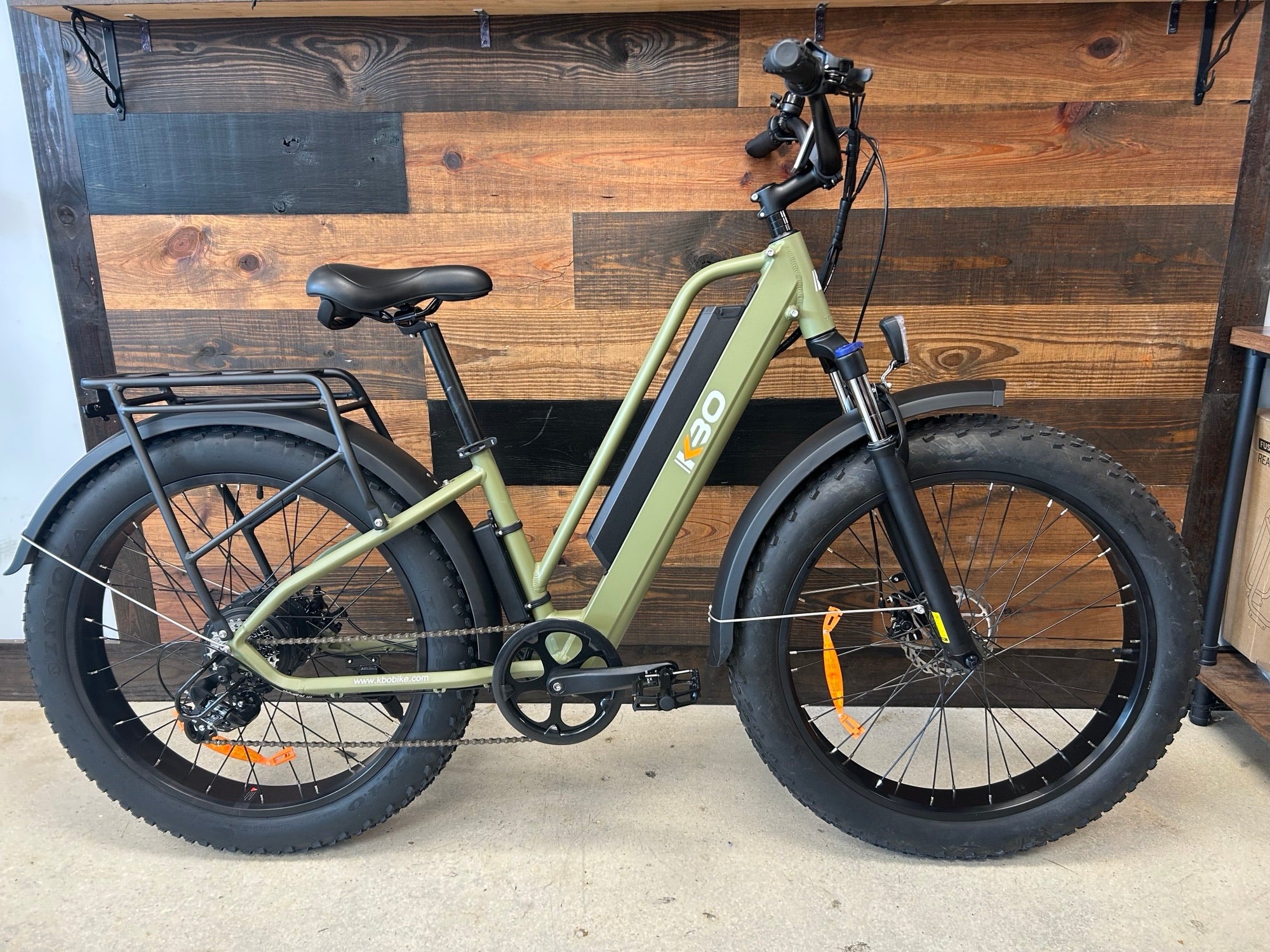 tornado electric bicycle All-Terrain Electric Bike KBO Tornado Step Thru