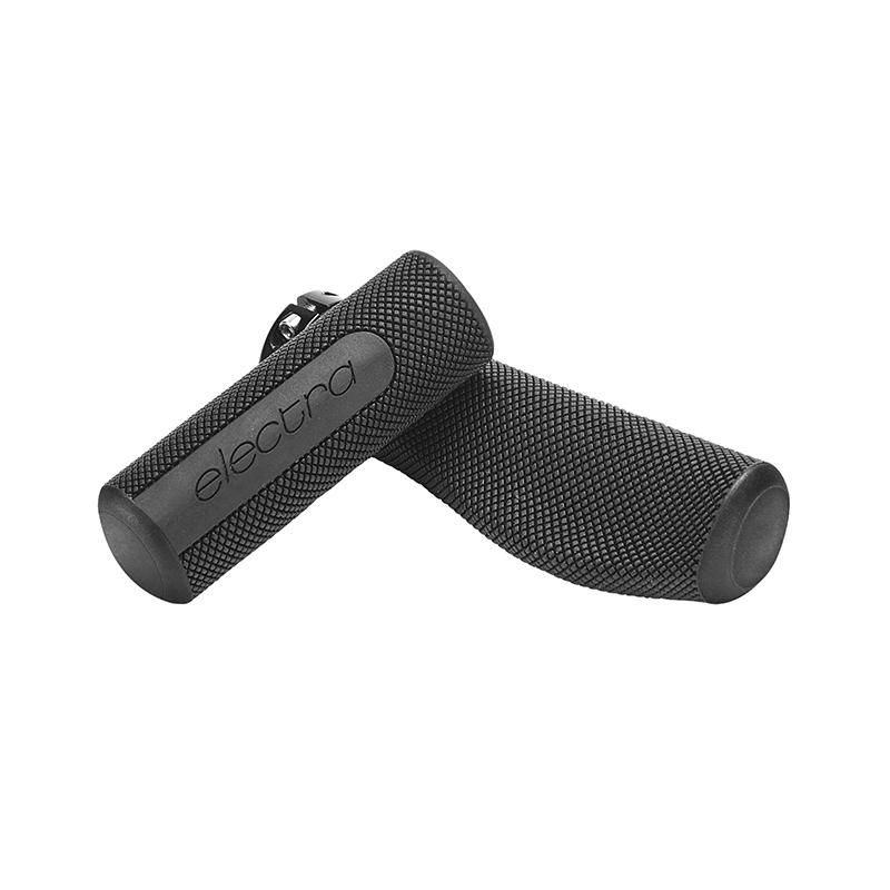 electra bicycle grips Electra Grip Townie Kraton Ergo Long/Short, Black