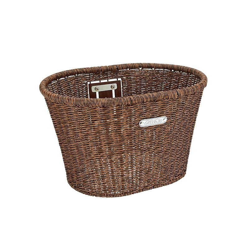 electra plastic woven basket