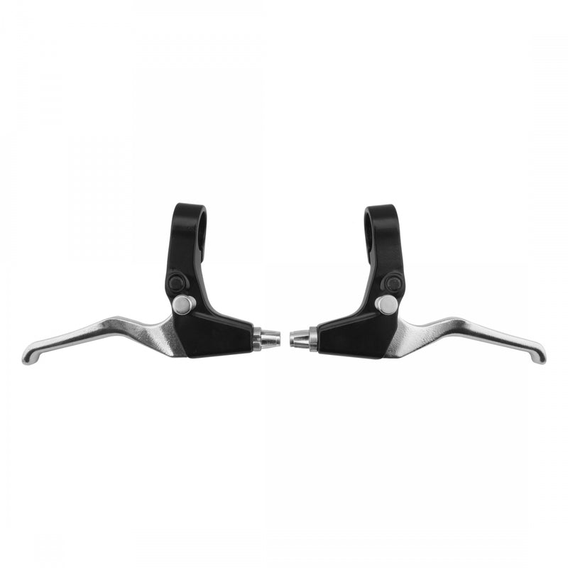 BRAKE LEVER SUNLT MX T-7 BK/SL PR LOCKNG