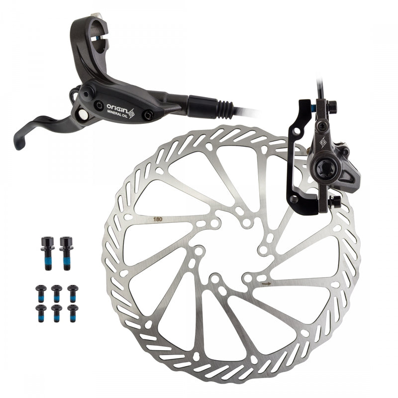 BRAKE DISC OR8 VISE HYD MTB RR w/LVR 160 BK