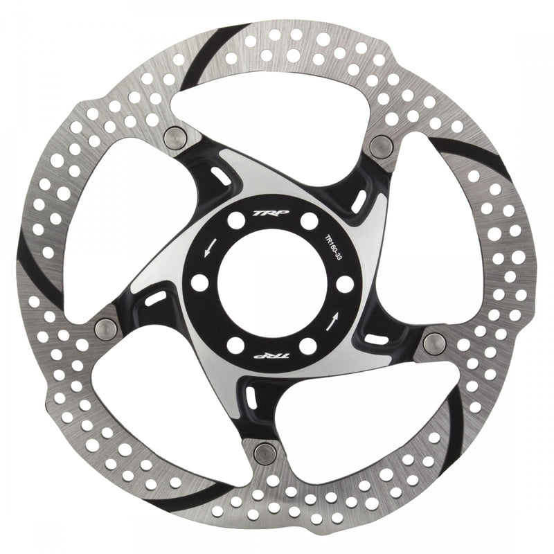 BRAKE PART TRP DISC ROTOR 203mm 6b BK 2pc w/BOLTS