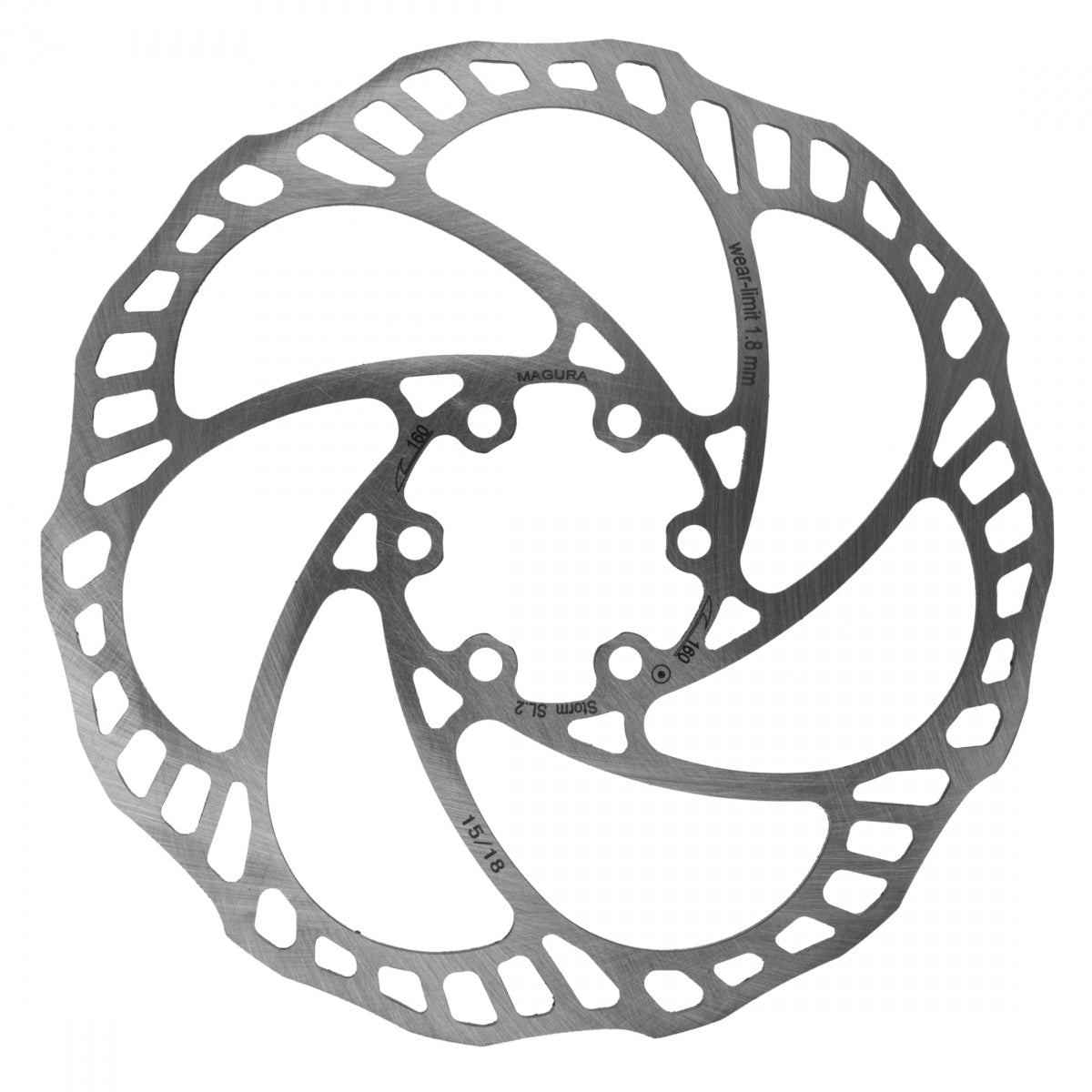 Mag Rotor BRAKE PART MAG DISC ROTOR STORM SL.2 160 6B