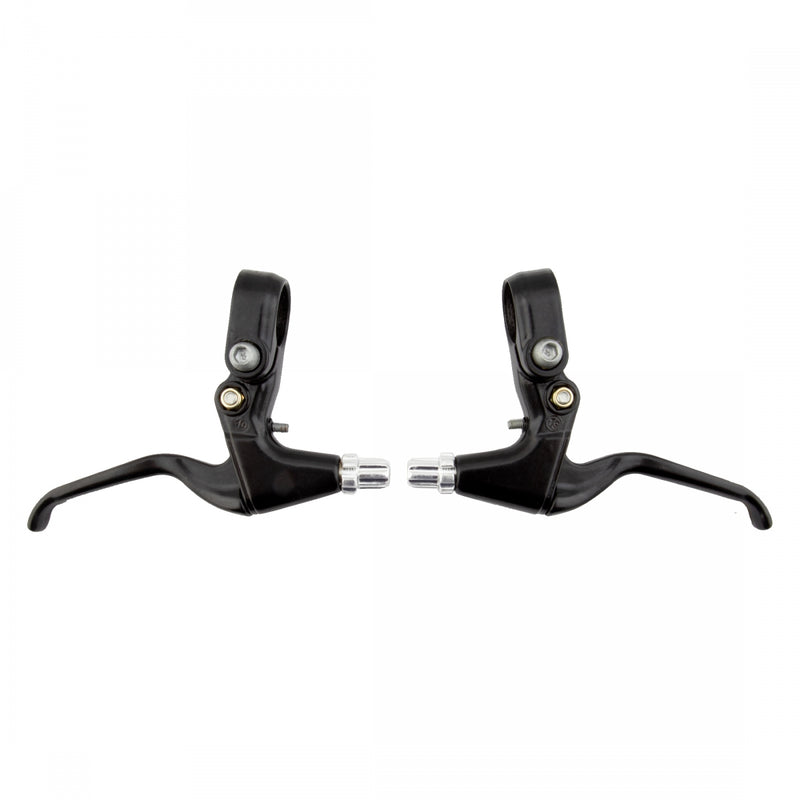 BRAKE LEVER SUNLT MTB ALY 3-FINGER CANTI/CALIPER BK/SL