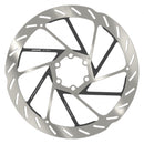 BRAKE PART SRAM DISC ROTOR 180 HS2 6B ROUNDED w/STL BOLTS SL/BK