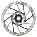 BRAKE PART SRAM DISC ROTOR 220 HS2 CL ROUNDED w/LOCKRING SL/BK