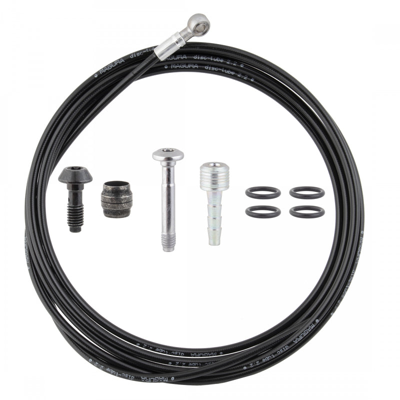 BRAKE DISC MAG HYD HOSE KIT MT8/6/4 2500mm w/FITTINGS (O)