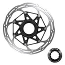 BRAKE PART SRAM DISC ROTOR 180 C-LINE CL 2-PIECE ROUNDED w/LOCK RING SL/BK