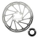 BRAKE PART SRAM DISC ROTOR 180 C-LINE CL ROUNDED w/LOCK RING SL/BK