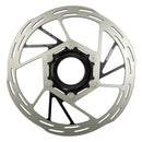 BRAKE PART SRAM DISC ROTOR 160 PACELINECL ROUNDED w/LOCK RING SL/BK