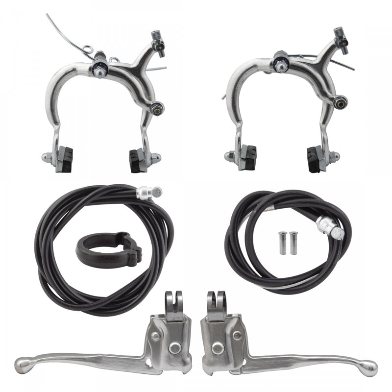 BRAKESET SUNLT ALY 1020 F+R W/LVRS SL