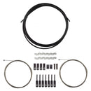 CABLE GEAR OR8 KIT SLICK COMPRESSIONLESS F+R RD/MT BK