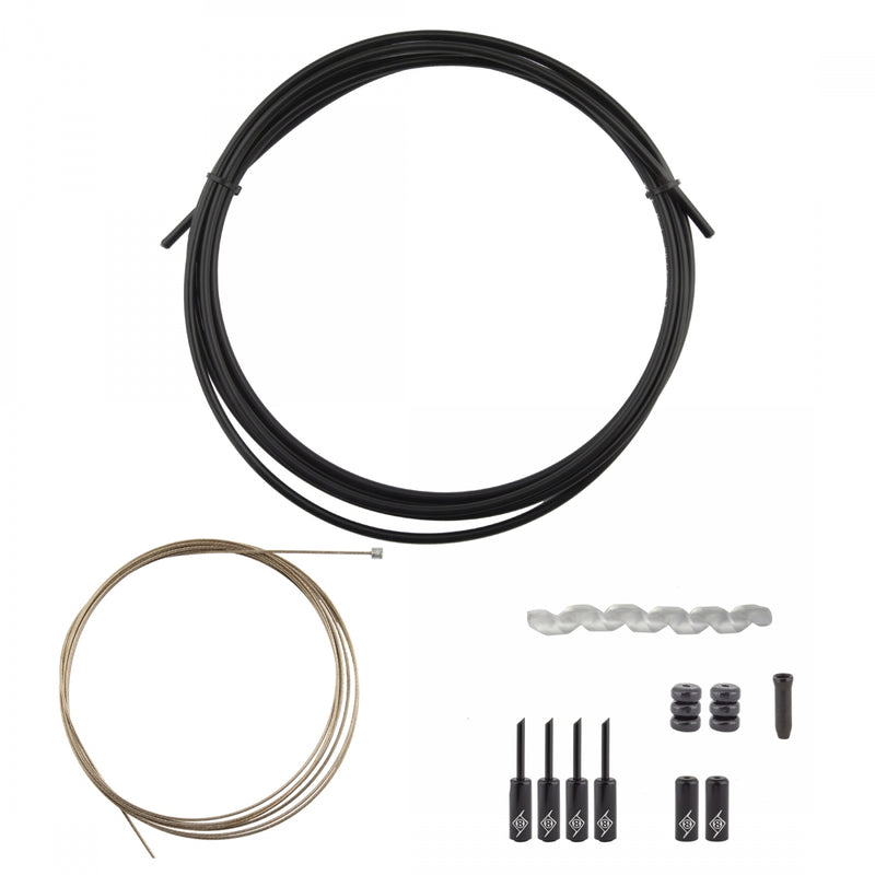 CABLE GEAR OR8 KIT SUPERSLICK COMPRESSIONLESS F+R RD/MT BK