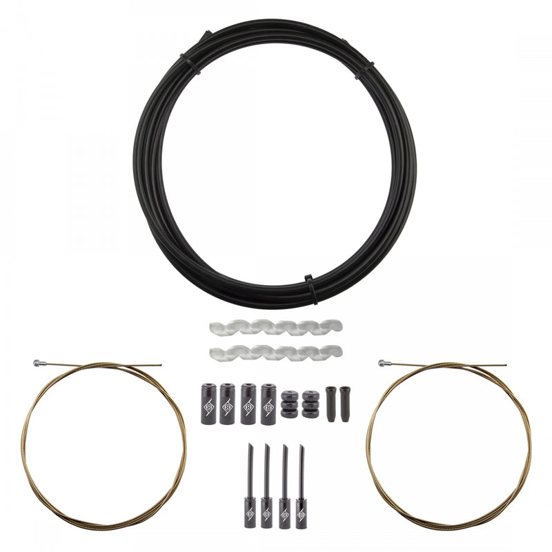 CABLE BRAKE OR8 KIT SUPERSLICK COMPRESSIONLESS F+R MT BK