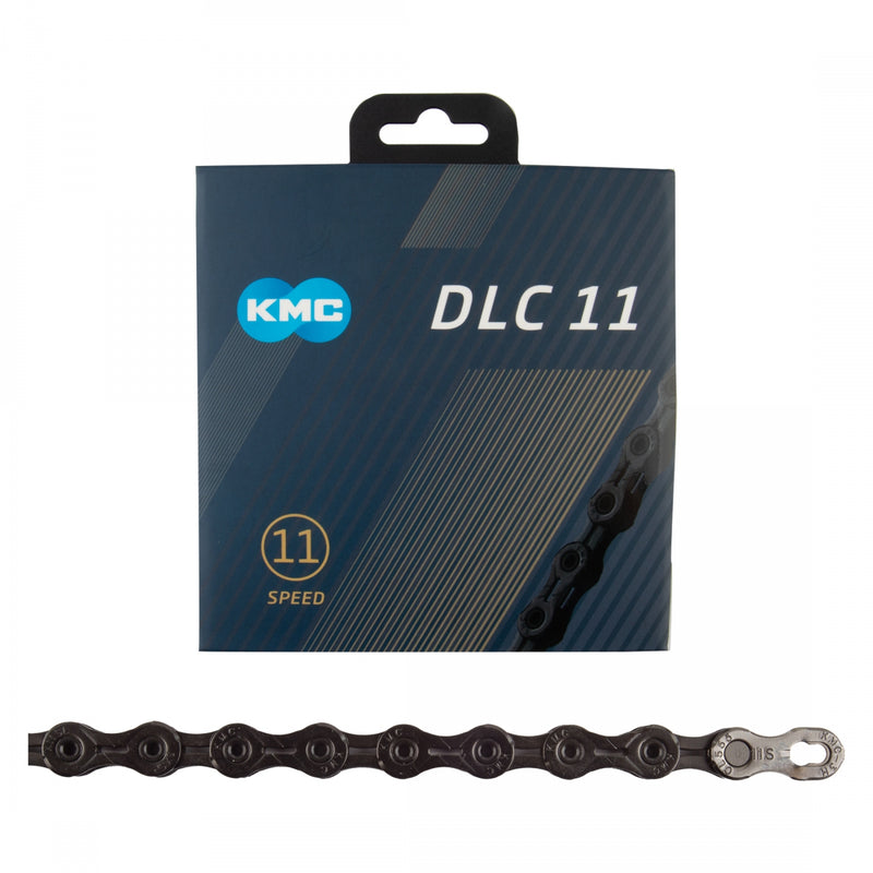 CHAIN KMC DLC 11s BK/GN 118L