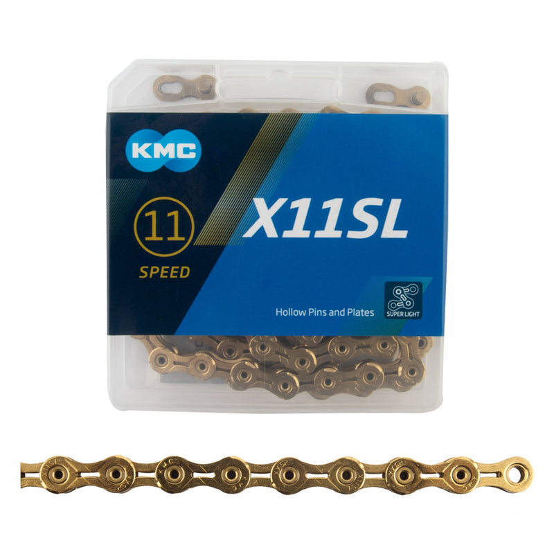 CHAIN KMC DLC 11s BK/GN 118L