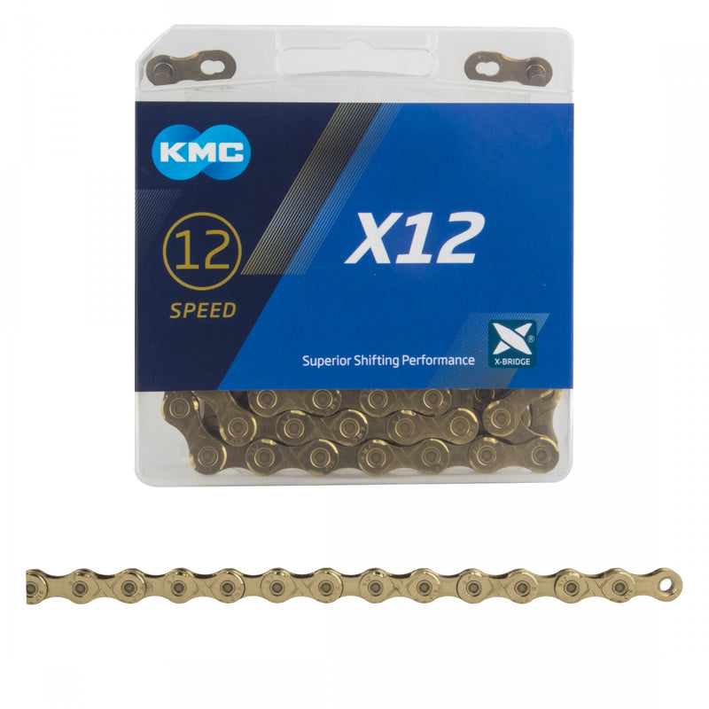 CHAIN KMC X12 12s Ti-N GD 126L