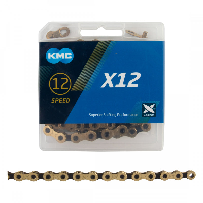 CHAIN KMC X12 12s Ti-N GD 126L