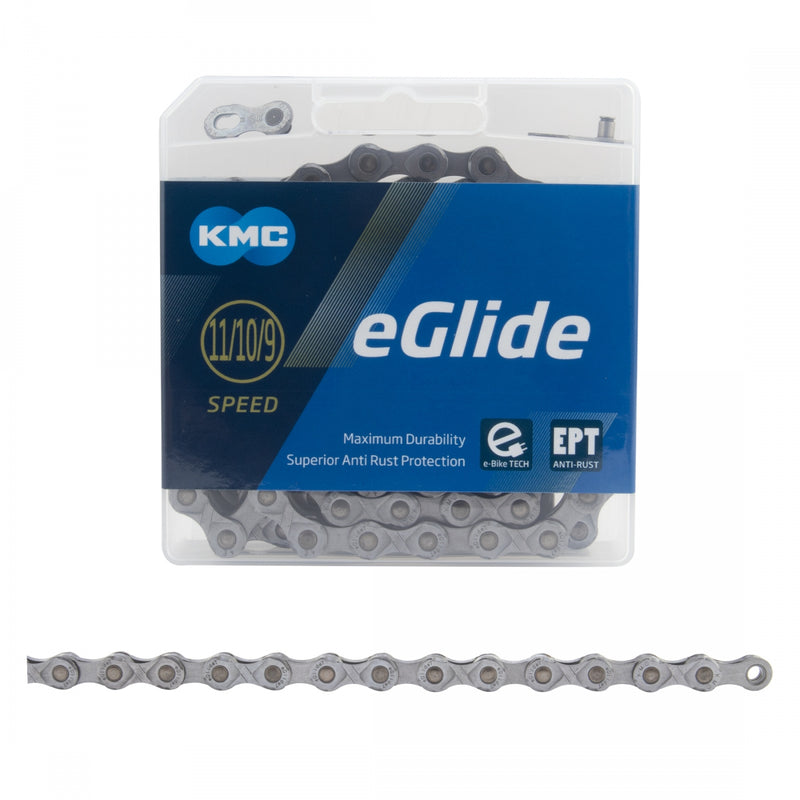 CHAIN KMC eGLIDE 9/10/11s EPT 132L f/EBIKE SHI-CUES