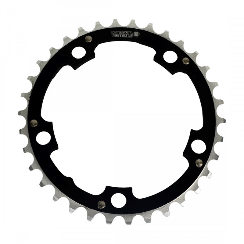 CHAINRING OR8 110mm 38T BK/SL