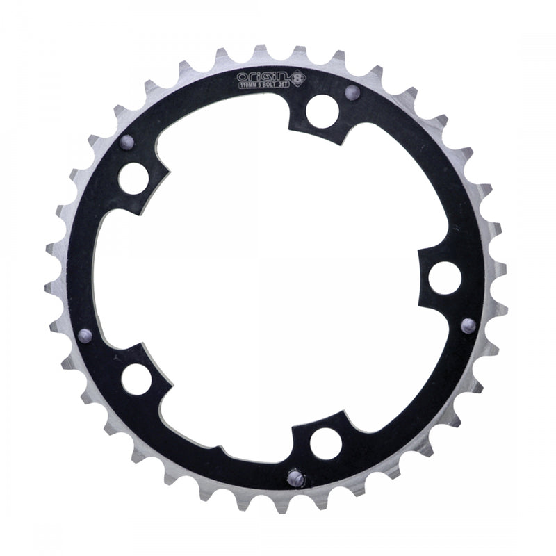 CHAINRING OR8 110mm 38T BK/SL