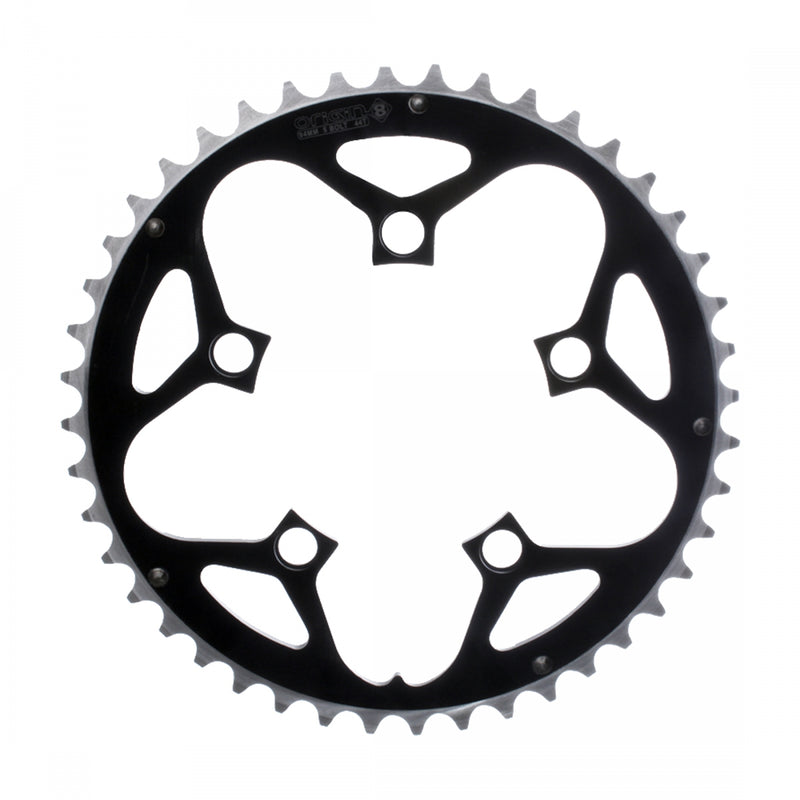 CHAINRING OR8 110mm 38T BK/SL