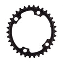 CHAINRING ABSOLUTEBLACK OVAL 110mm 34T 4B 2X BK