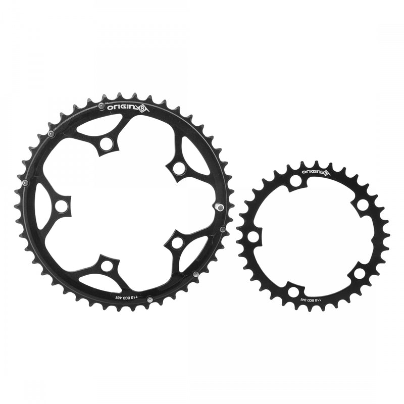 CHAINRING OR8 THRUSTER 110mm 36/52T 10/11s 5B SET BK