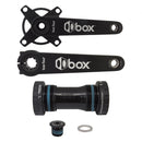 CRANKSET BOX FOUR 2pc ALY 160 24mmAXLE 104mm BK