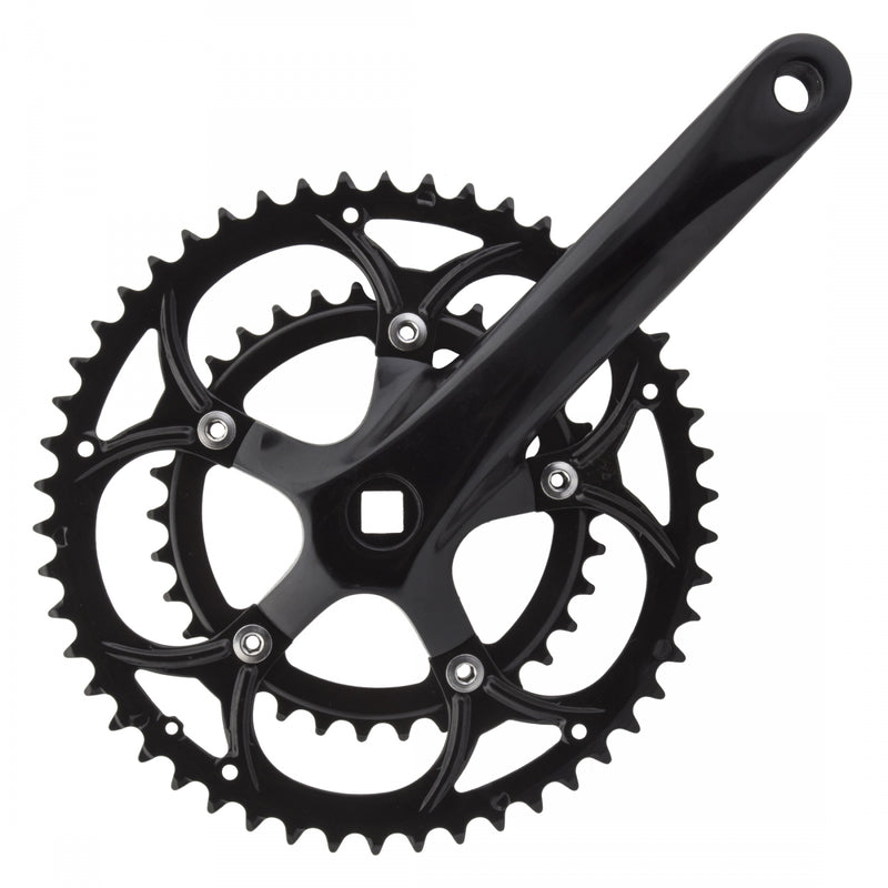 CRANKSET SUNLT RD 172x50/34 SQ BLK