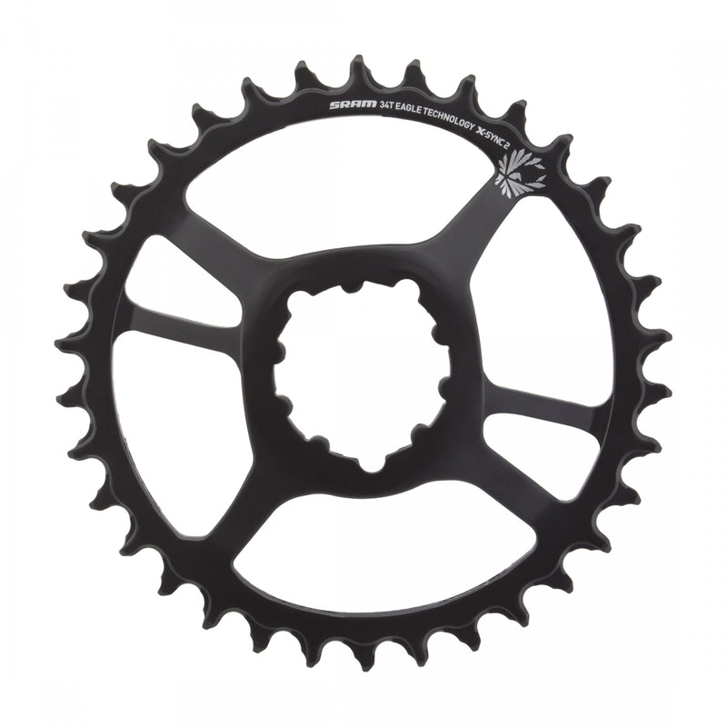 CHAINRING SRAM 34T DIRECT 3mm STL BK NXEAGLE BOOST