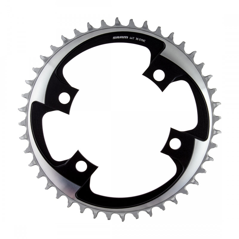 CHAINRING SRAM 44T 107mm 4B X-SYNC ROADBK/SIL