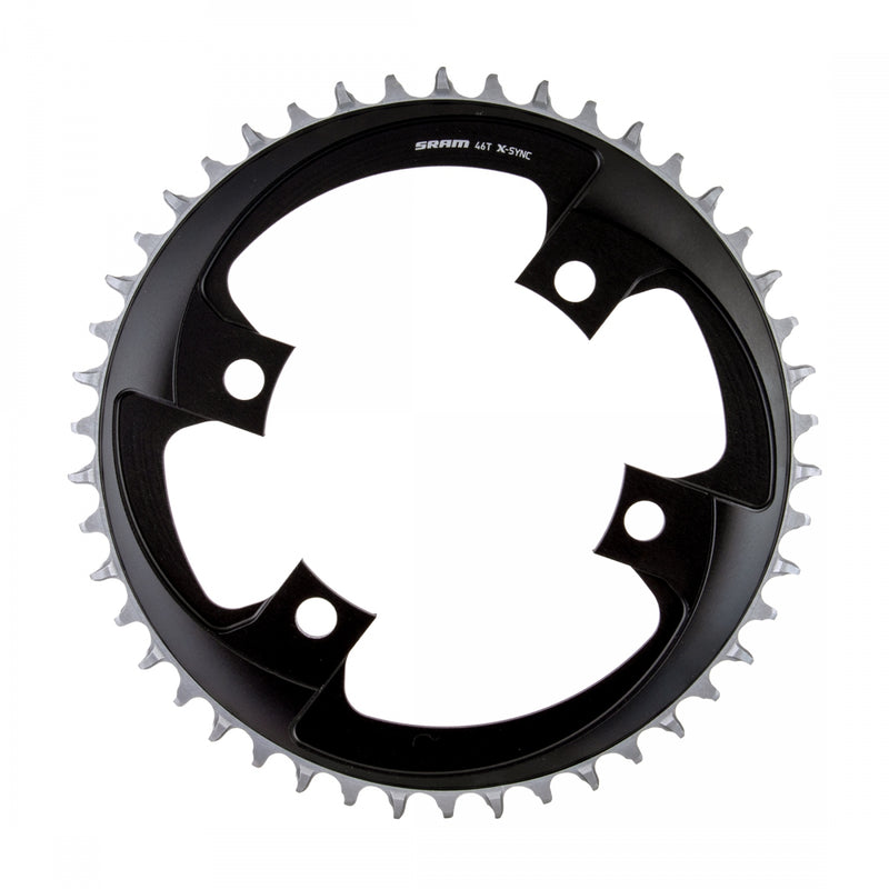 CHAINRING SRAM 44T 107mm 4B X-SYNC ROADBK/SIL