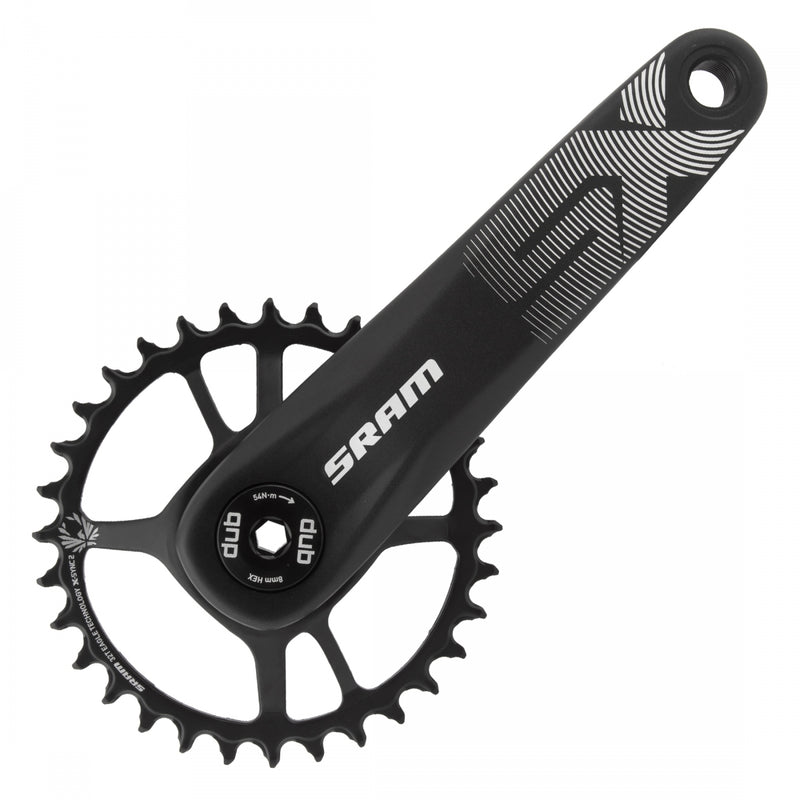 CRANKSET SRAM SX EAGLE 175x32 DM DUB XSYNC2 STL w/oCUPS BK 12s BOOST 148 COMPATIBLE