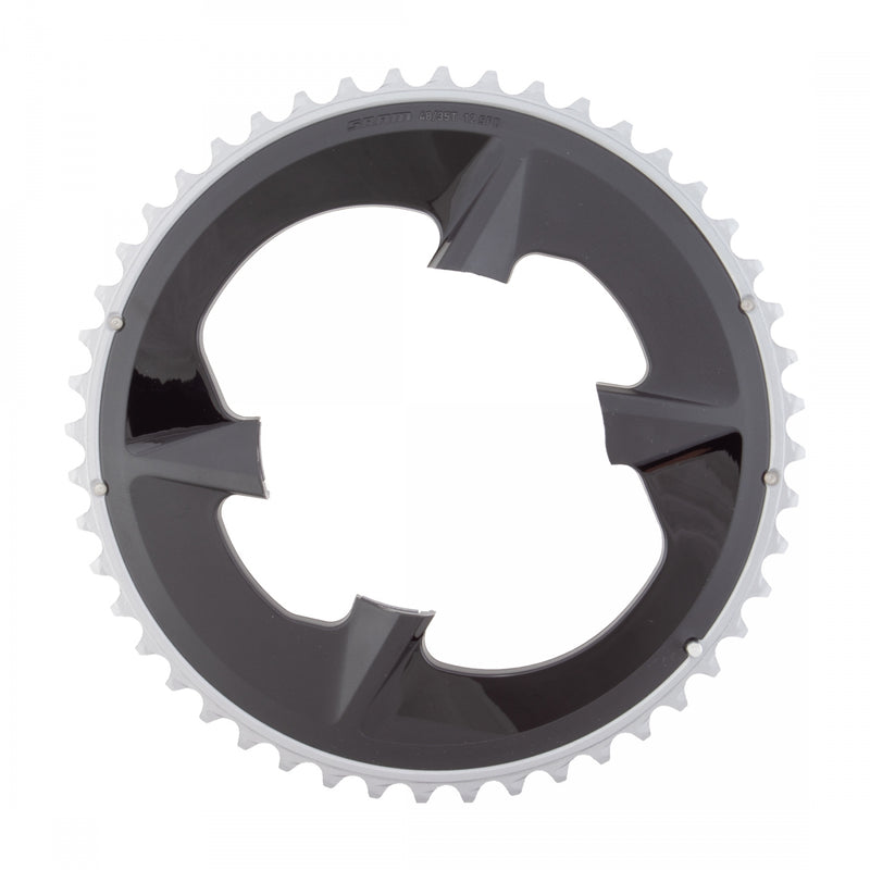 CHAINRING SRAM 46T 107mm 4B 2x12 RIVAL BK w/CVR-PLATE