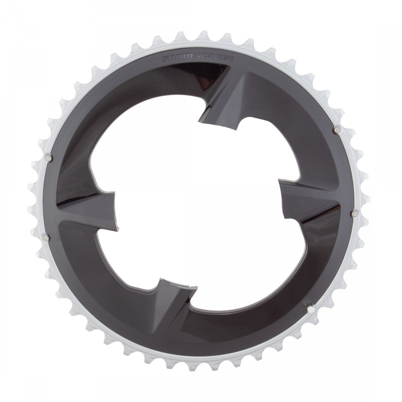 CHAINRING SRAM 46T 107mm 4B 2x12 RIVAL BK w/CVR-PLATE