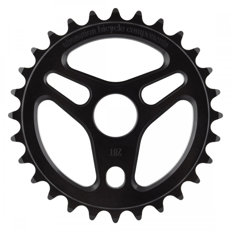 CHAINRING AN 1pc 25T 1/8 ENTERPRISE BK