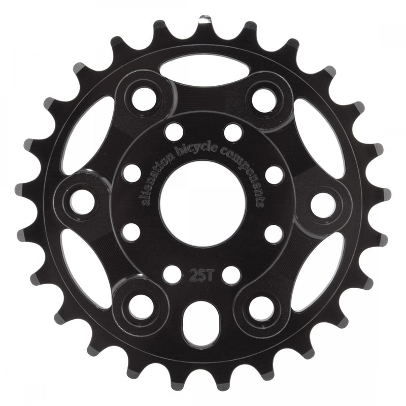 CHAINRING AN 1pc 28T 1/8 LYNX BK