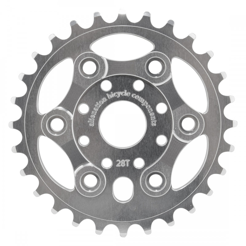 CHAINRING AN 1pc 28T 1/8 LYNX BK