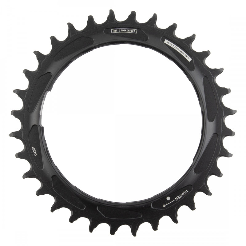 CHAINRING SRAM 32T POWERMETER THREADED EAGLE 0mm BK/SL XXSL D1 T-TYPE