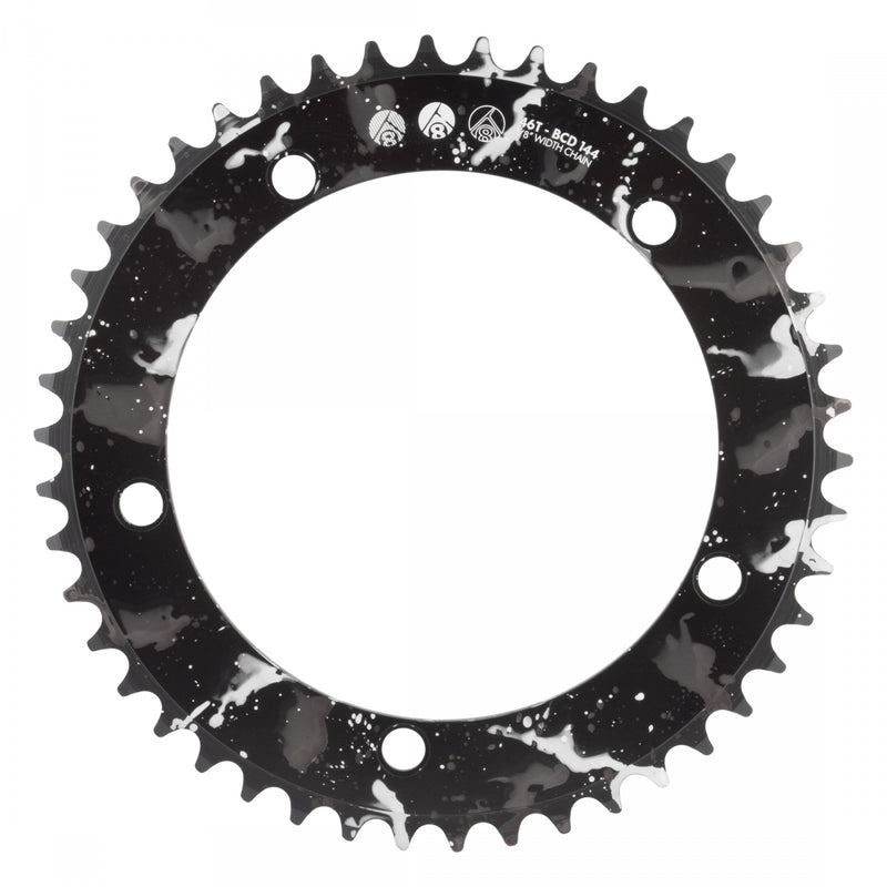 CHAINRING OR8 SPLAT TRK 144mm 48T ALY 1/8 BK-ANO w/SL/WH