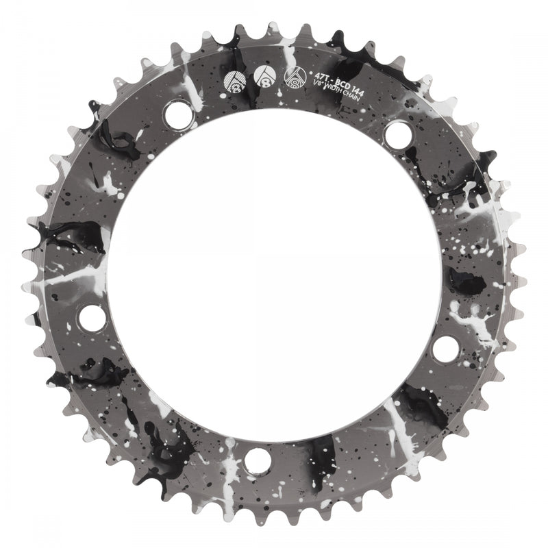 CHAINRING OR8 SPLAT TRK 144mm 48T ALY 1/8 BK-ANO w/SL/WH