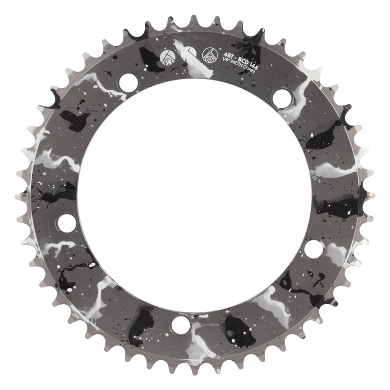 CHAINRING OR8 SPLAT TRK 144mm 48T ALY 1/8 BK-ANO w/SL/WH