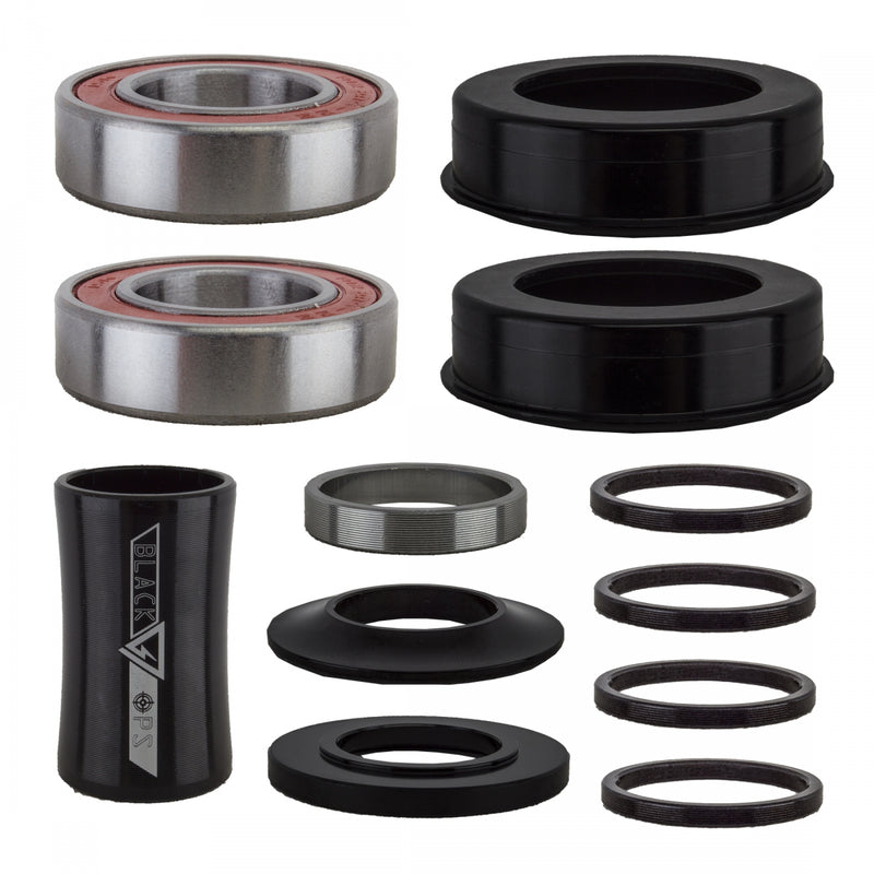 BB SET BK-OPS MID/USA DUALIE 22mm SLD BK