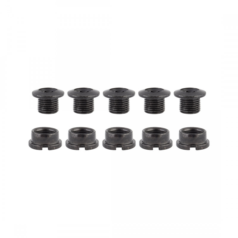 CHAINRING BOLT SET OR8 SINGLE ALY BK