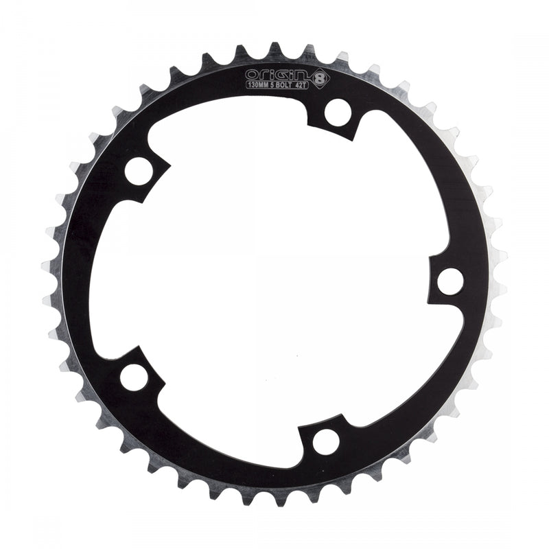 CHAINRING OR8 130mm 42T BK/SL