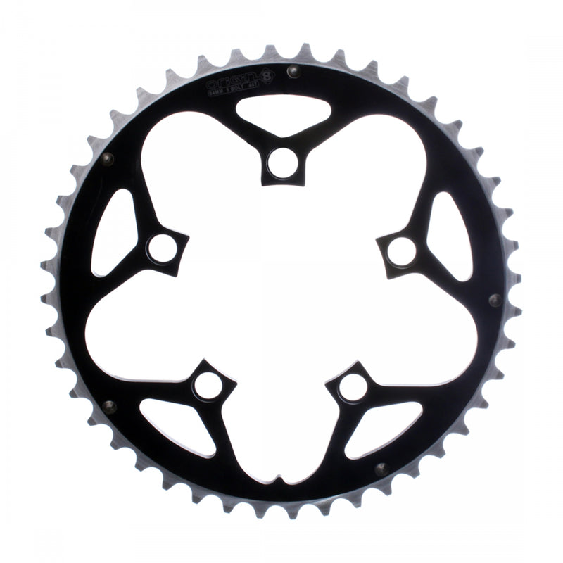 CHAINRING OR8 110mm 38T BK/SL