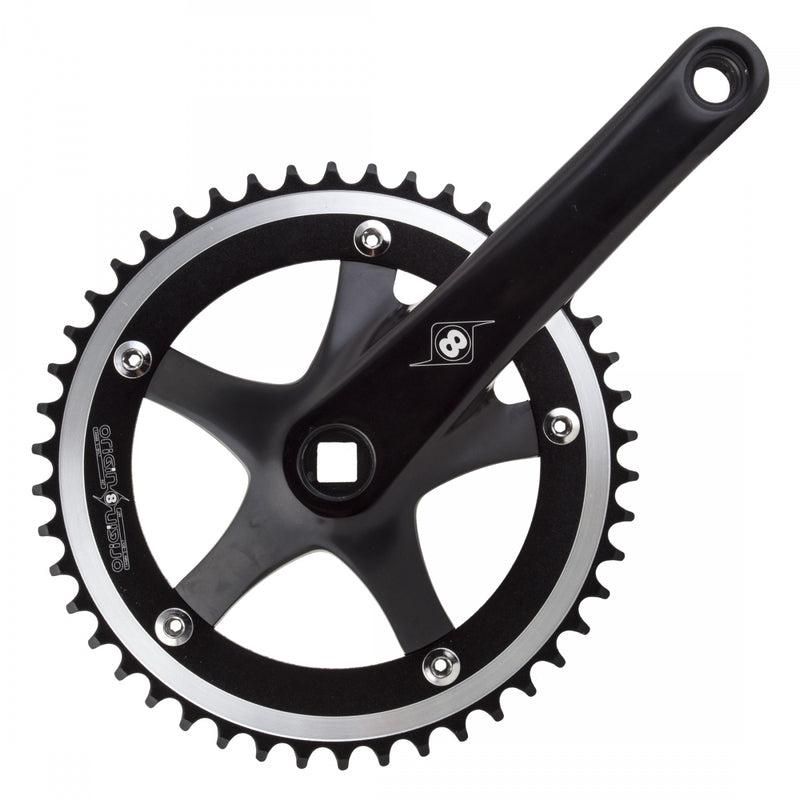 CRANKSET OR8 TRACKSTAR 144m 170x46 SQ BK