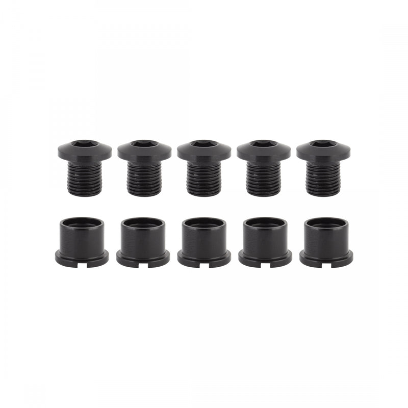 CHAINRING BOLT SET OR8 DBL ALY BLK