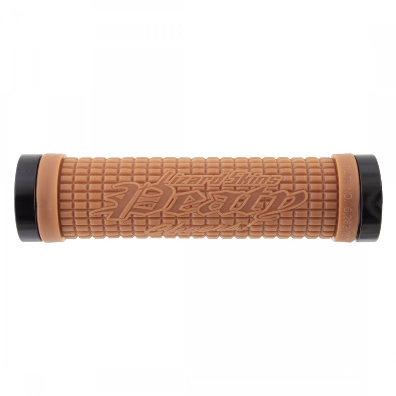 GRIPS LIZARD LOCK-ON PEATY BK+GRPHclmp